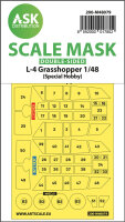 L-4 Grasshopper double-sided self-adhesive mask for...
