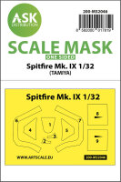 Spitfire Mk.IX one-sided masks for Tamiya
