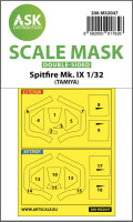 Spitfire Mk.IX double-sided masks for Tamiya