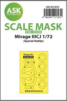 Mirage IIICJ one-sided painting express mask for Special...