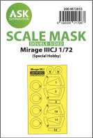 Mirage IIICJ double-sided painting express mask for...