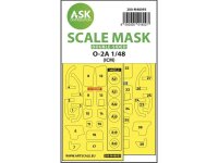 O-2A double-sided mask self-adhesive, pre-cutted for ICM