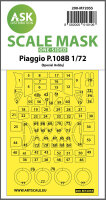 Piaggio P.108B one-sided painting express mask for...