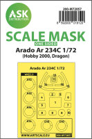 Arado Ar 234C one-sided painting express mask for...