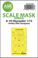 A-1H Skyrayder one-sided painting express mask for...