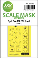 Spitfire Mk.XII one-sided mask self-adhesive, pre-cutted...
