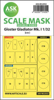 Gloster Gladiator Mk.I double-sided  painting mask for...