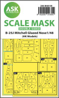 B-25J Mitchell double-sided mask self-adhesive pre-cutted...
