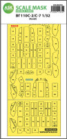 Messerschmitt Bf 110C-2/C-7 double-sided express masks...