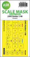J2M3 Raiden double-sided express mask, self-adhesive and...