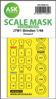 J7W1 Shinden double-sided express mask, self-adhesive and...