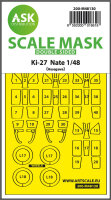 Ki-27 Nate double-sided express mask for Hasegawa