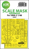 Fw 189A-2 double-sided express mask for Great Wall Hobby