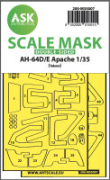AH-64D/E double-sided fit express mask for Takom