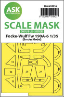 Fw 190A-6 double-sided painting mask for Border Model