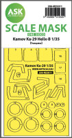 Kamov Ka-29 Helix-B one-sided painting mask for Trumpeter