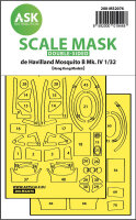 Mosquito B Mk.IV double-sided fit mask for HK Models