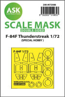 F-84F Thunderstreak  double-sided express fit mask for...