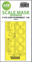 P-47D-25RE Thunderbolt  double-sided express fit mask for...