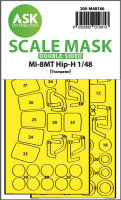 Mil Mi-8MT double-sided express fit mask for Trumpeter