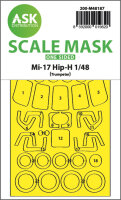 Mil Mi-17 Hip-H one-sided express fit mask for Trumpeter
