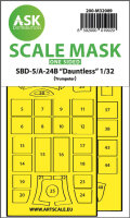 SBD-5/A-24B Dauntless one-sided express fit mask for...