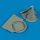 Su 22M-4 exhaust & air intake covers (ED
