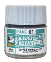 AQUEOUS GUNDAM COLOR (10ml) RX-78-2 GUNDAM WHITE