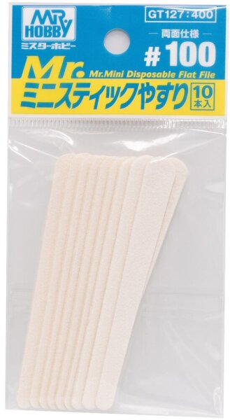 Mr Hobby -Gunze Mr. Mini Disposable Flat File #100
