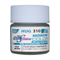 Mr Hobby -Gunze AQUEOUS GUNDAM COLOR (10ml) BLACK KNIGHT...