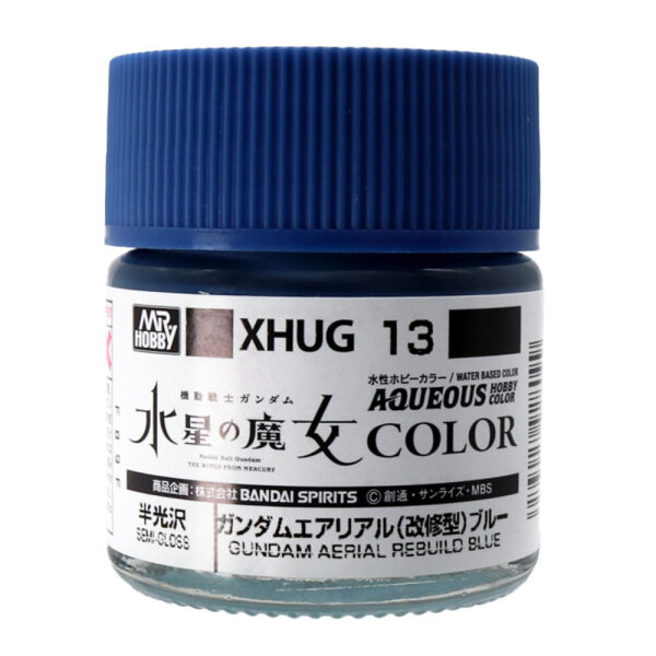 AQUEOUS GUNDAM COLOR (10ml) GUNDAM AERIAL REBUILD BLUE