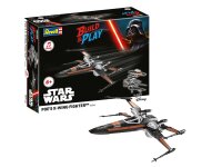 Poes X-Wing Fighter (w/Sound): Build & Play