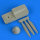 Ju 87B Stuka Jumo propeller w/tool for Airfix