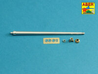 7,5cm gun barrel with single baffle muzzle brake for...