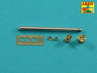 75mm gun barrel with muzzle brake for German Tank...
