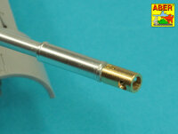90 mm M-36 tank barrel  cyrindrical Muzzle Brake without mantlet cover for U.S. M47 Patton