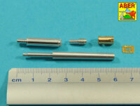 90 mm M-36 tank barrel  cyrindrical Muzzle Brake with mantlet cover for U.S. M47 Patton