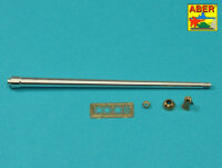 7,5cm gun barrel with single baffle muzzle brake for...