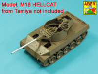 76mm M1A1 Barrel for M18 Helcat U.S. Tank Destroyer