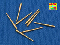 Set of 8 pcs 381mm long barrels for turrets without...