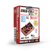 1940-1980s WOODEN BOX COCA-COLA BOTTLES