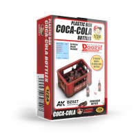 1940-1980s PLASTIC BOX COCA-COLA BOTTLES