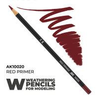 Watercolor Pencil Red Primer