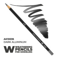 Watercolor Pencil Dark Aluminum Nickel
