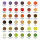 WARGAME PAINT IT ALL BOX 108 COLORS 3GEN