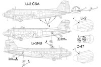 Douglas C-47- Lisunov Li-2