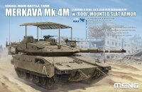 Israel Main Battle Tank Merkava Mk.4M w/Roof-Mounted Slat...