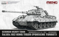 German Heavy Tank Sd.Kfz.182 King Tiger (Porsche Turret)