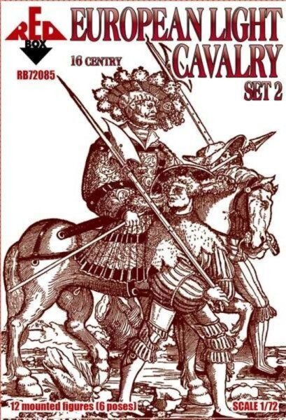 European light cavalry,16th century,set2