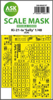 Ki-21-Ia Sally double-sided express fit mask for ICM